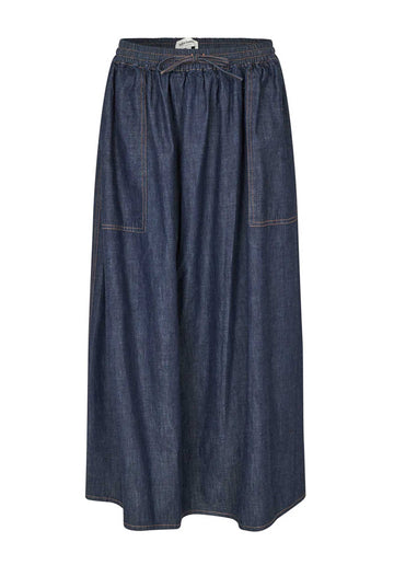 Denim Skirt 244 Akana Maxi Skirt Blue