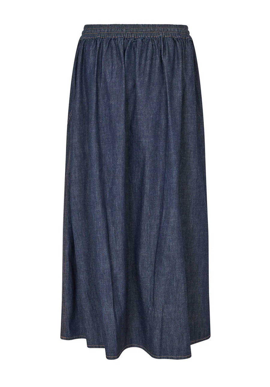 Denim Skirt 244 Akana Maxi Skirt Blue