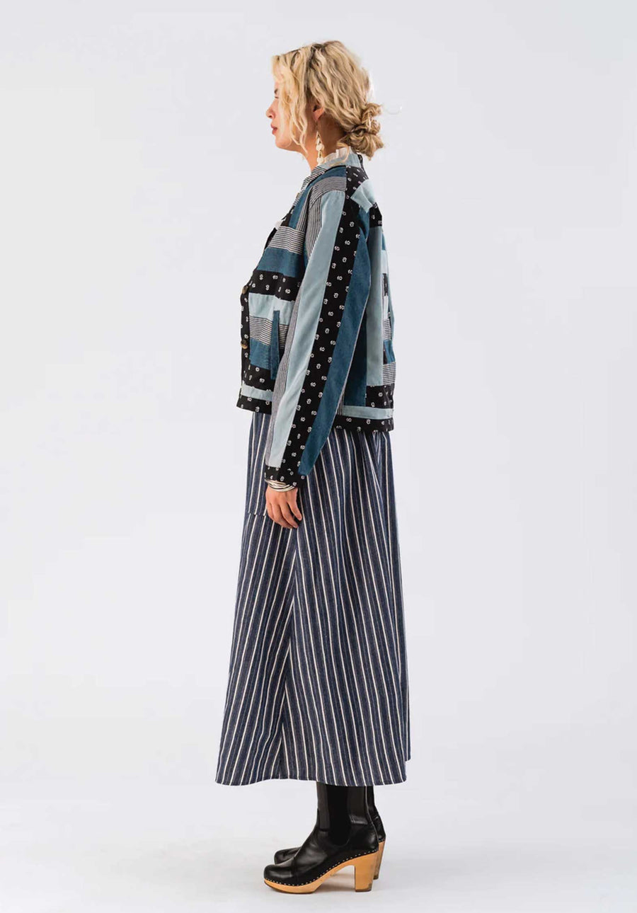 Skirt 24471 204 Akanell Maxi Ski Stripe