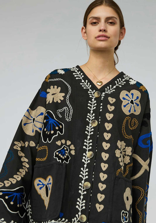 Jacket Maggie Suzani Asphalt