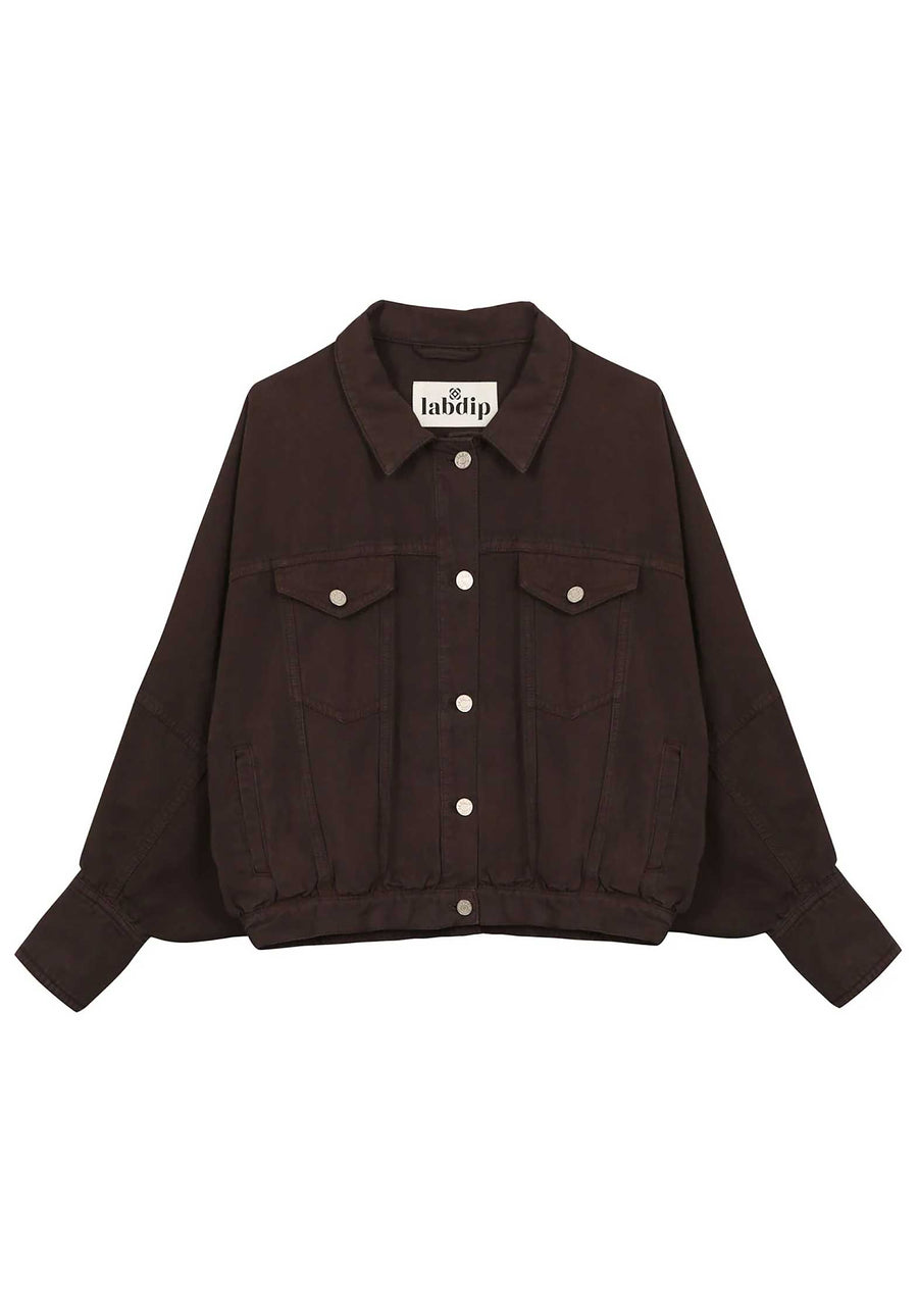 Jacket Bron Canvas Chocolat