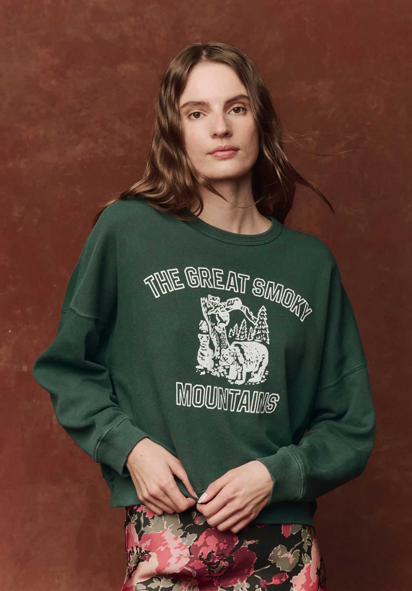 Sweatshirt T795085gs Teammate Mounta Winter-Pine