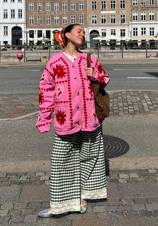 Jacket Maggie Suzani Rose-Heart