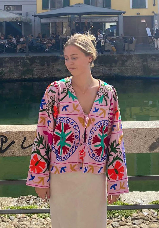 Jacket Fie Jacket Rose-Suzani