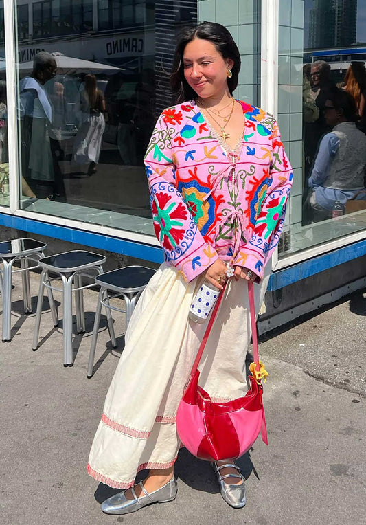 Jacket Fie Jacket Rose-Suzani