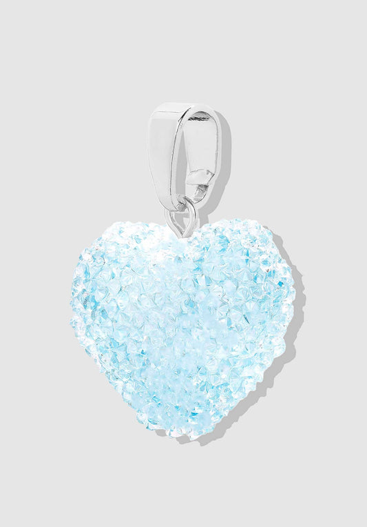 Necklace Jelly Heart P Baby-Blue-S