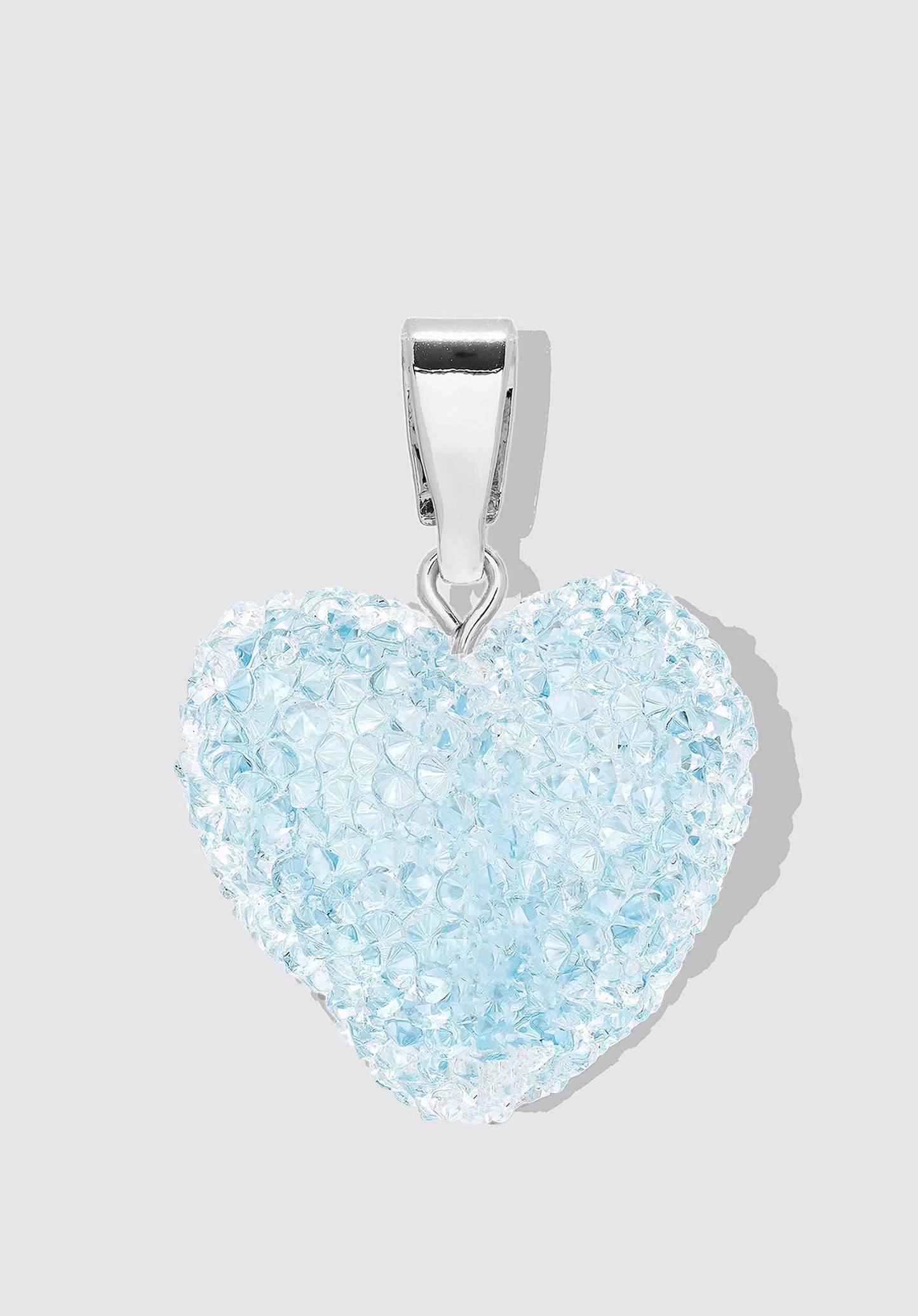 Necklace Jelly Heart P Baby-Blue-S