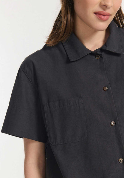 Shirt Dover Canvas Carbone