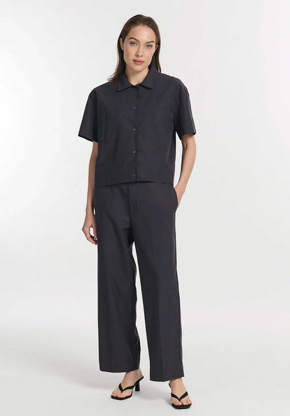 Shirt Dover Canvas Carbone