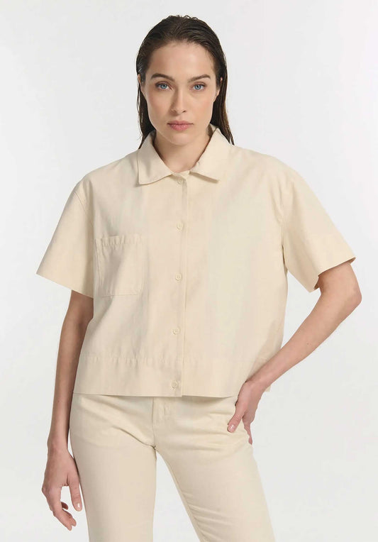 Shirt Dover Canvas Ecume