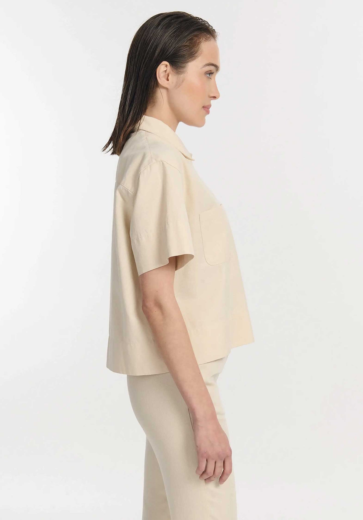 Shirt Dover Canvas Ecume