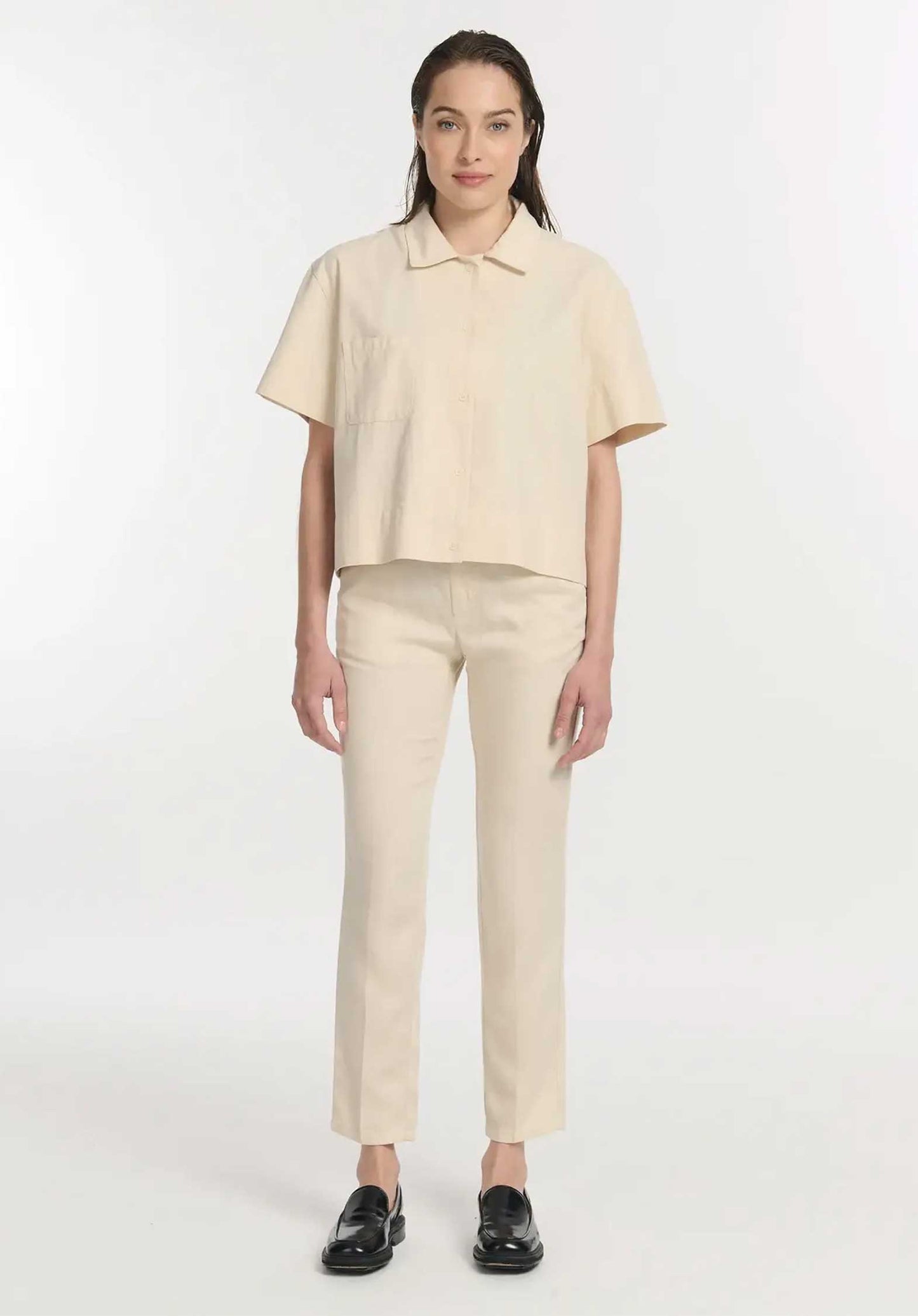 Shirt Dover Canvas Ecume