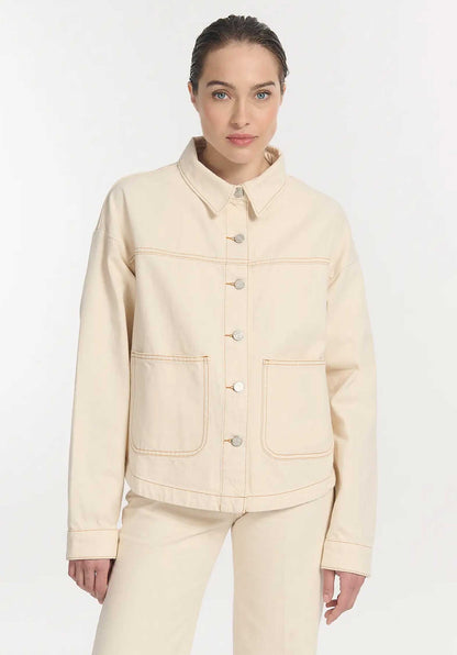 Denim Jacket Betty Denim Ecru