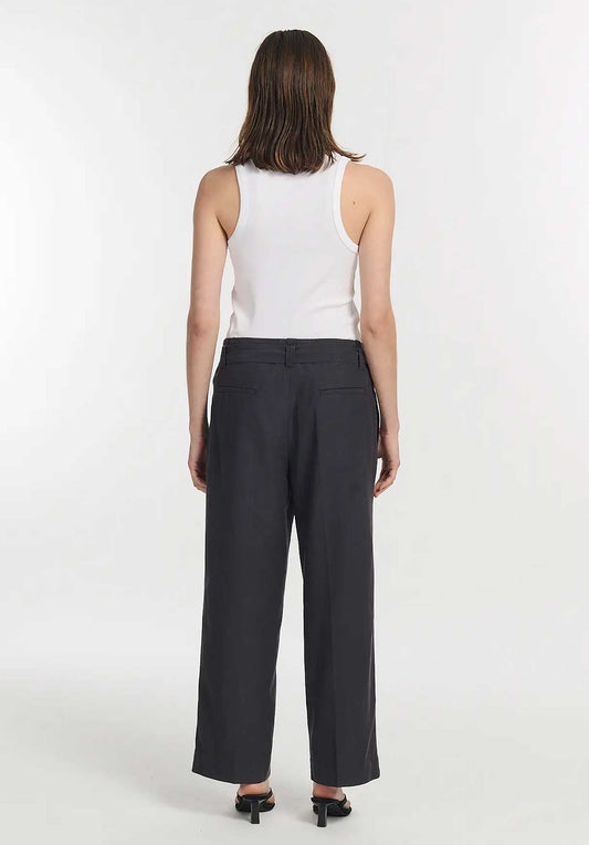 Pants Pony Canvas Carbone