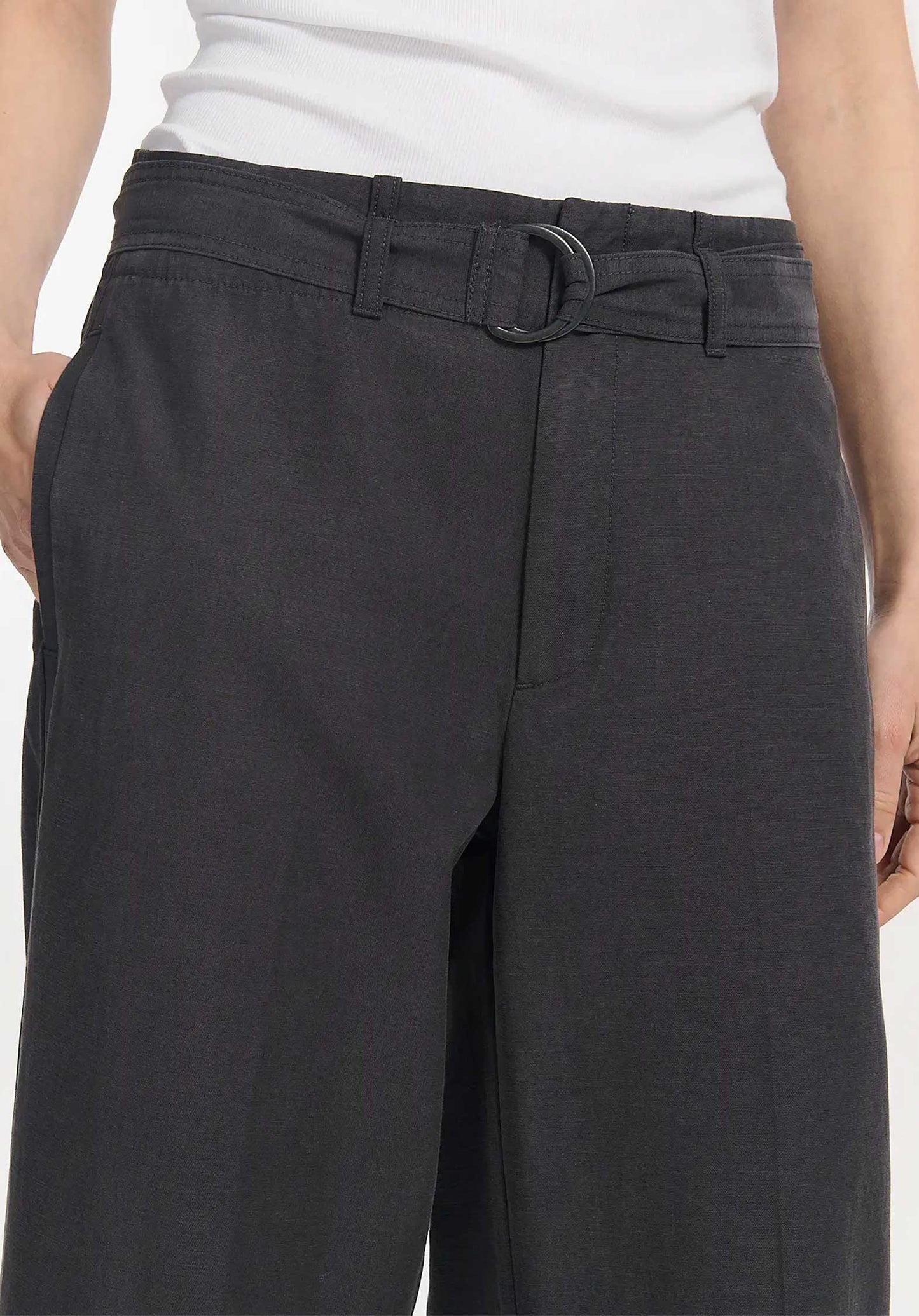 Pants Pony Canvas Carbone