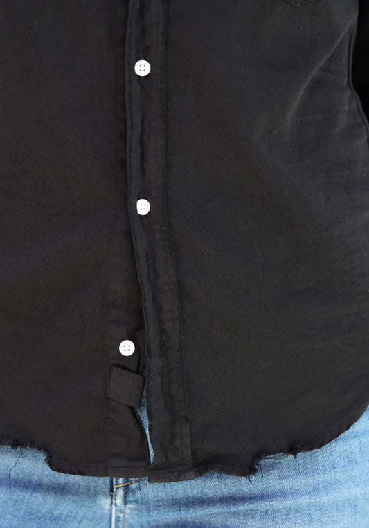 Denim Shirt Barry Famous De Black