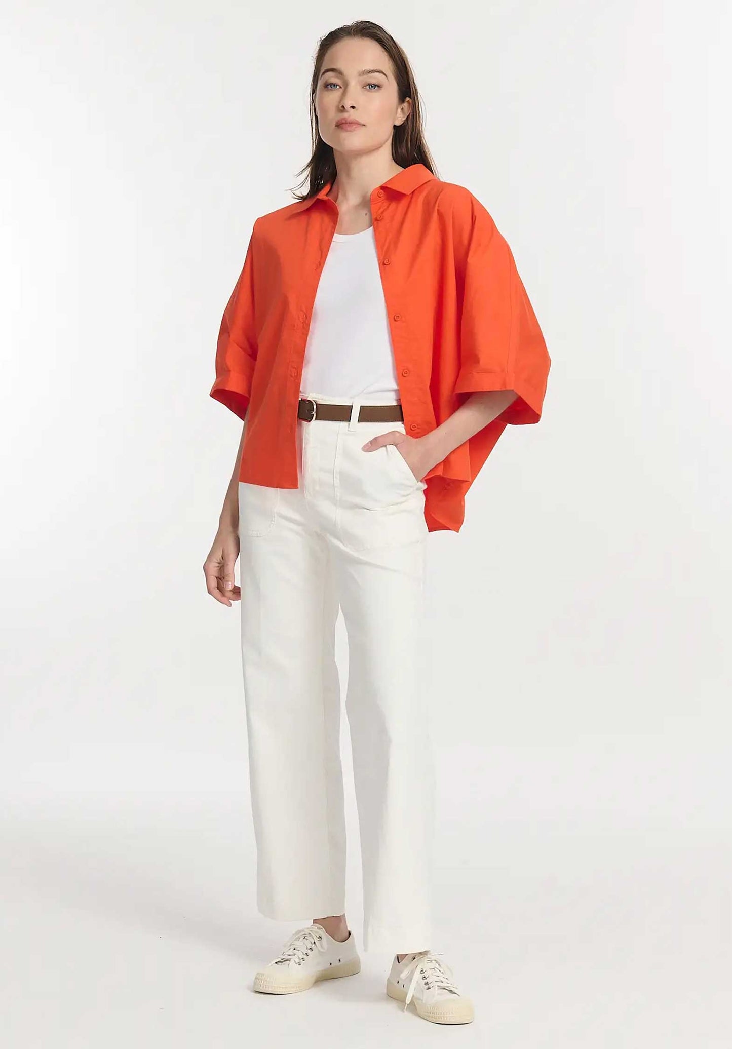 Jeans Sunday Utility Blanc