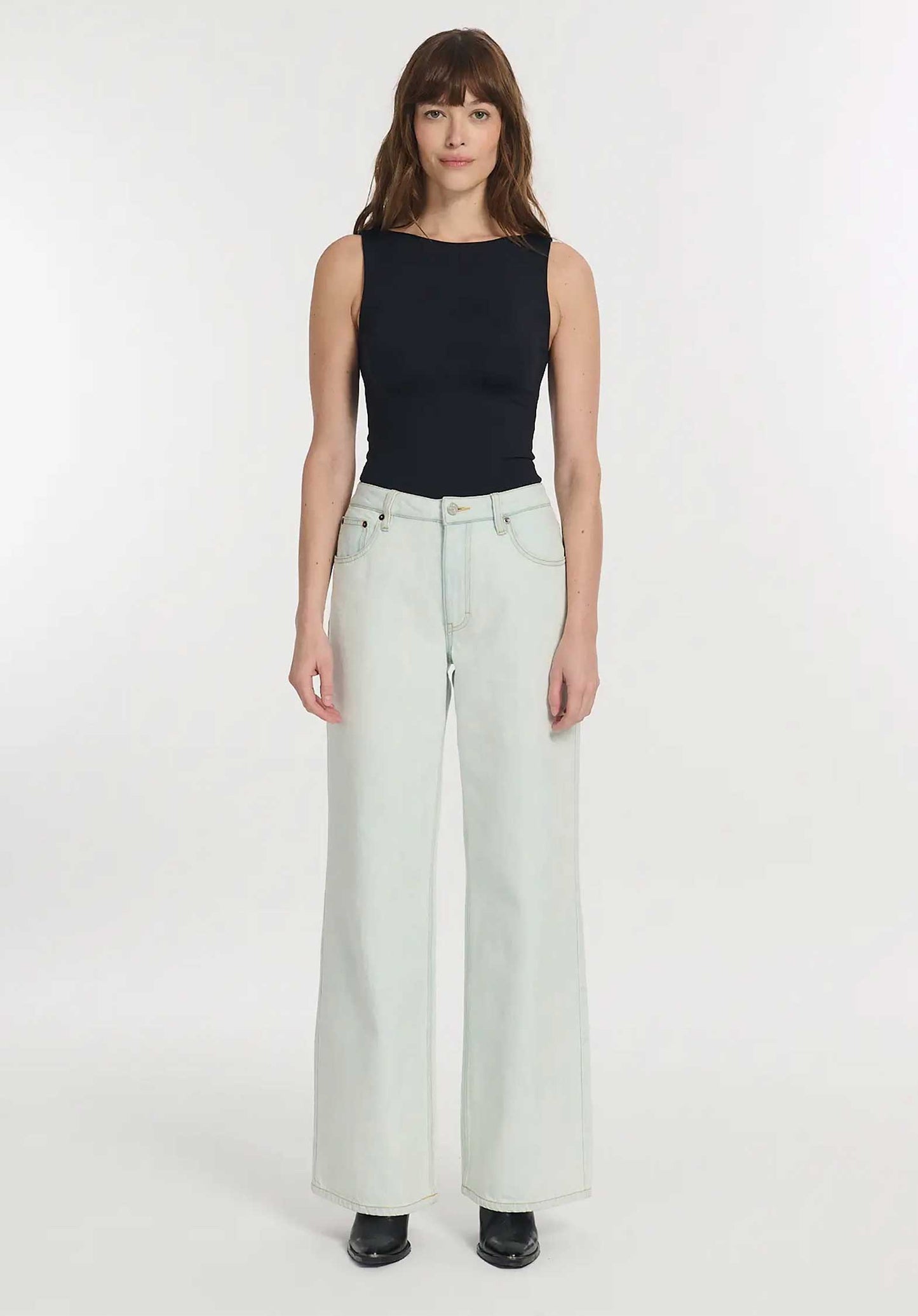 Jeans Joie Denim Blue-Ish-White