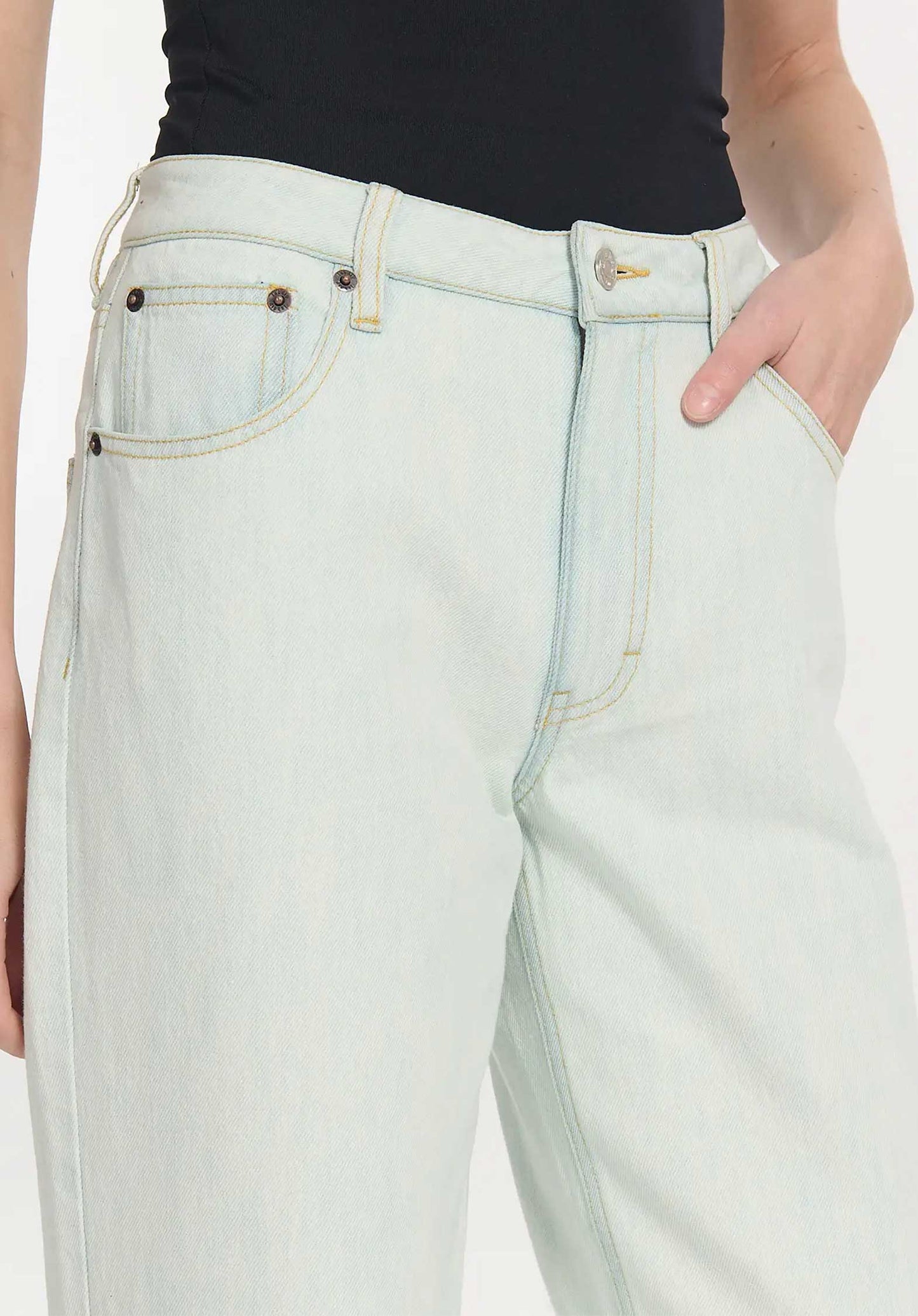 Jeans Joie Denim Blue-Ish-White