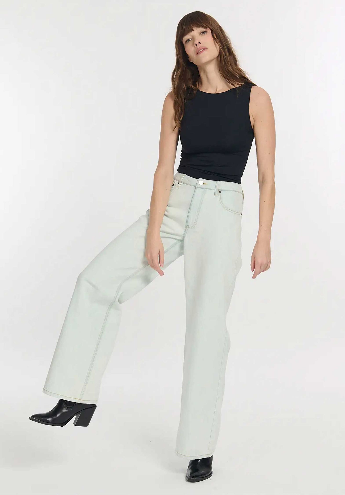 Jeans Joie Denim Blue-Ish-White