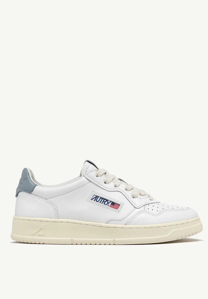 Sneaker Medalist Low Ll White-Silver-Blue