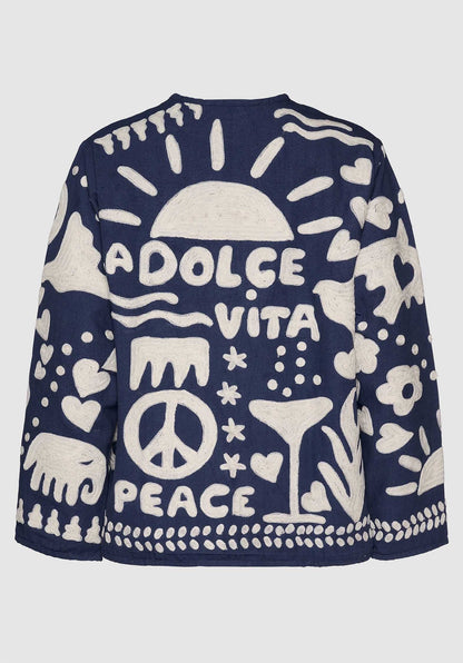 Jacket Maggie Suzani Navy-Peace