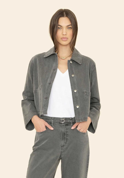 Jacket Jasper Jacket Pigment-Charcoal