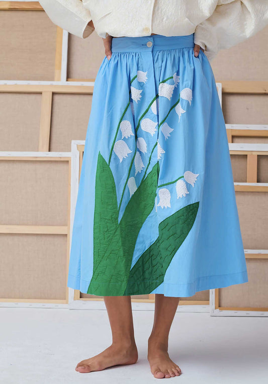 Skirt Skirt Mona Sky-Blue