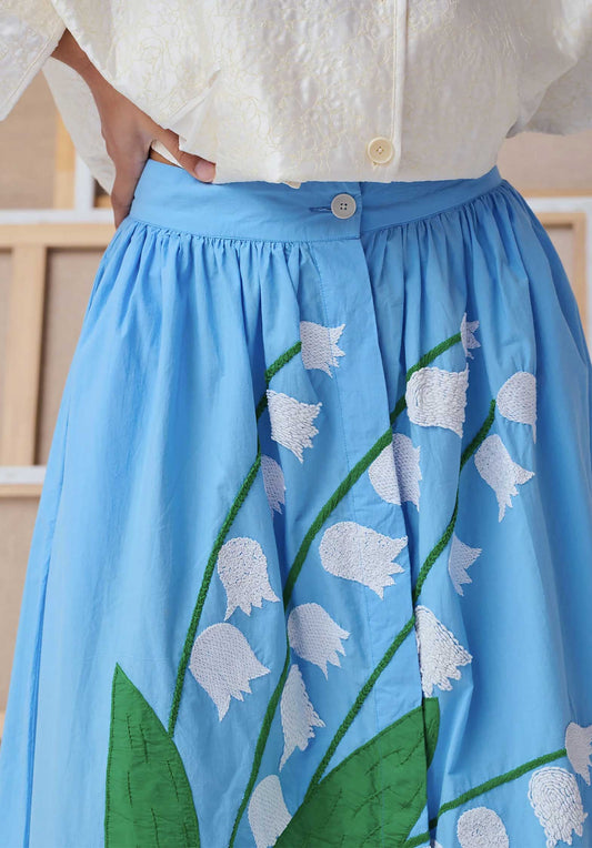 Skirt Skirt Mona Sky-Blue