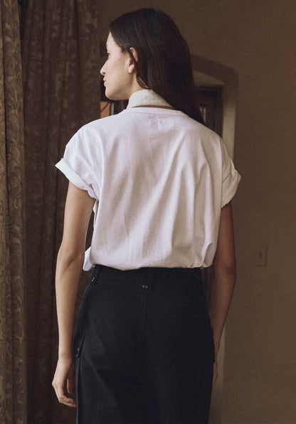 Tshirt The Boxy Crew T-White-Bronco