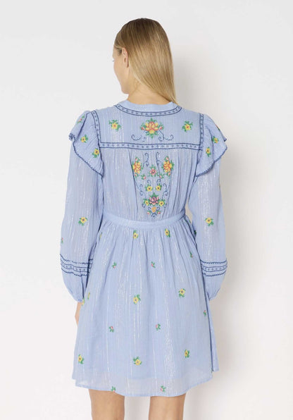 Dress 20rami Blue-Lavender
