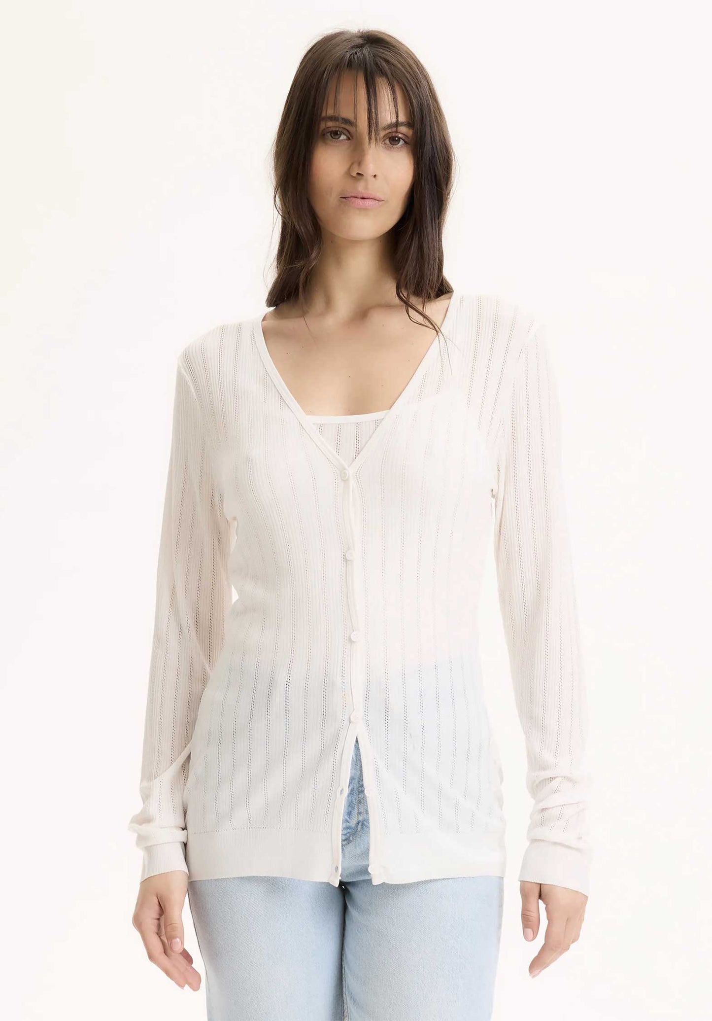 Cardigan 460-fgi232 Cream