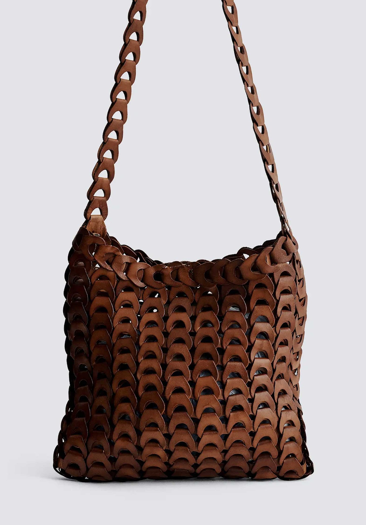 Crossbody Bag Ns Link Tote Dark-Brown