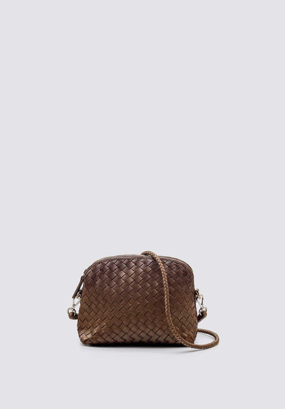 Crossbody Bag Chunky Fell Poch Tan