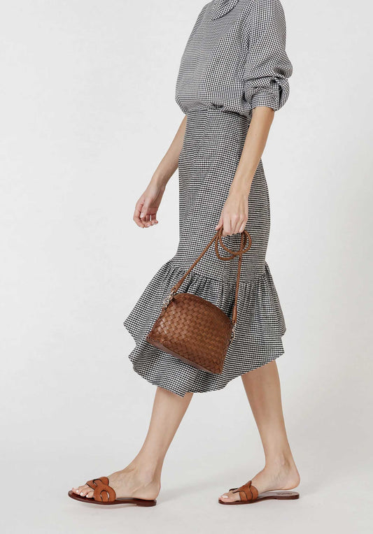 Crossbody Bag Chunky Fell Poch Tan