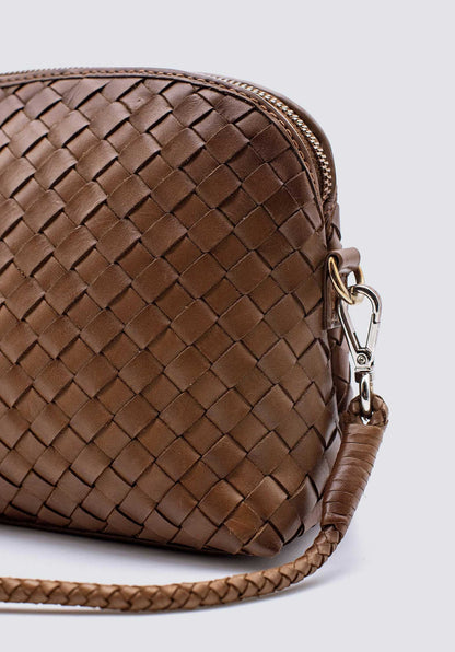 Crossbody Bag Chunky Fell Poch Tan