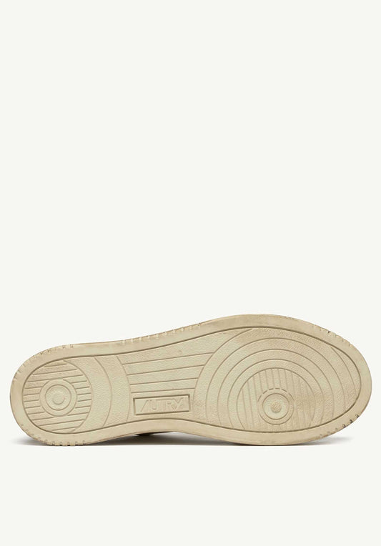 Sneaker Sup Vint Low Ls Lizard-Silver