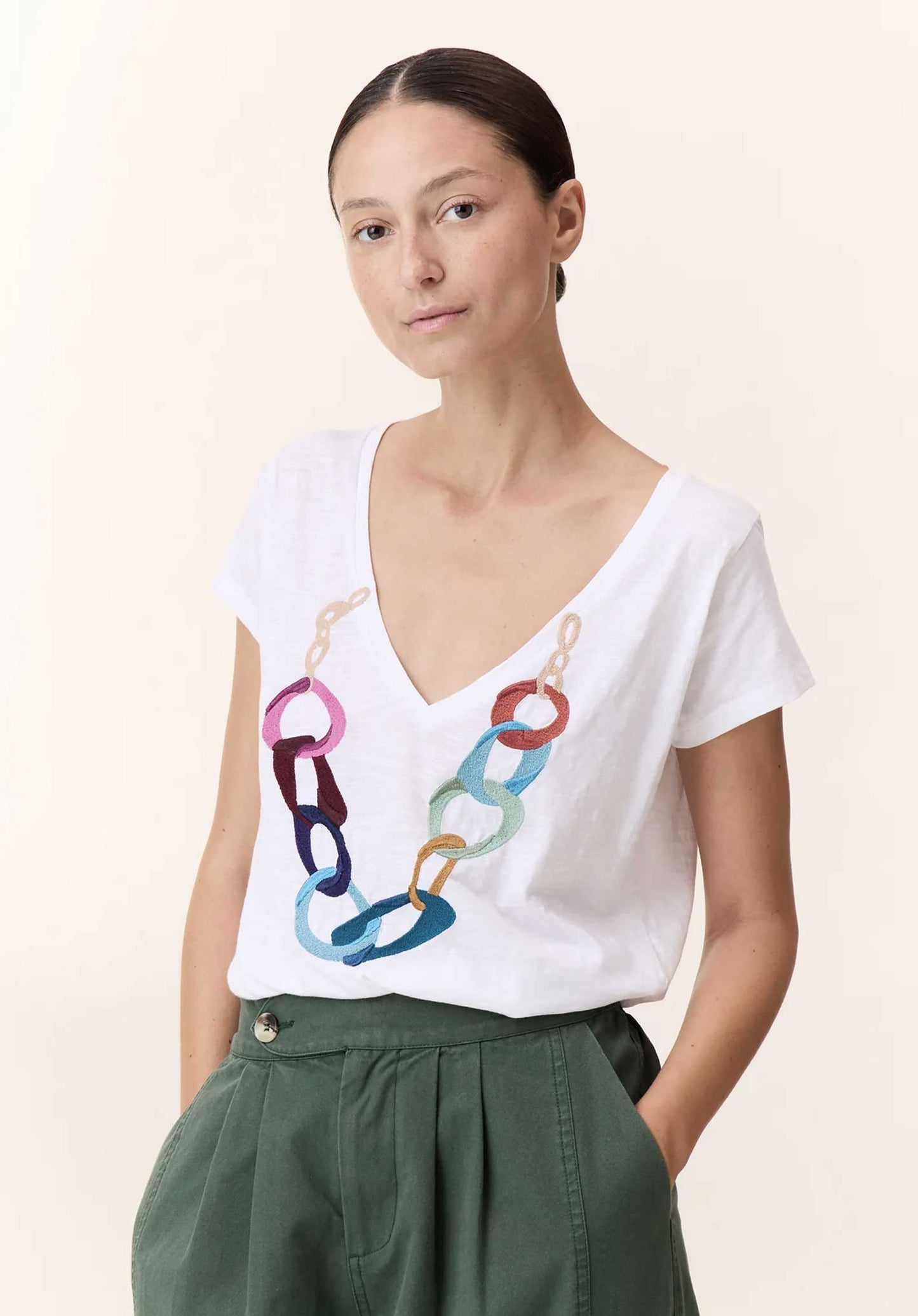 Tshirt Tonton Jc03 Seve White