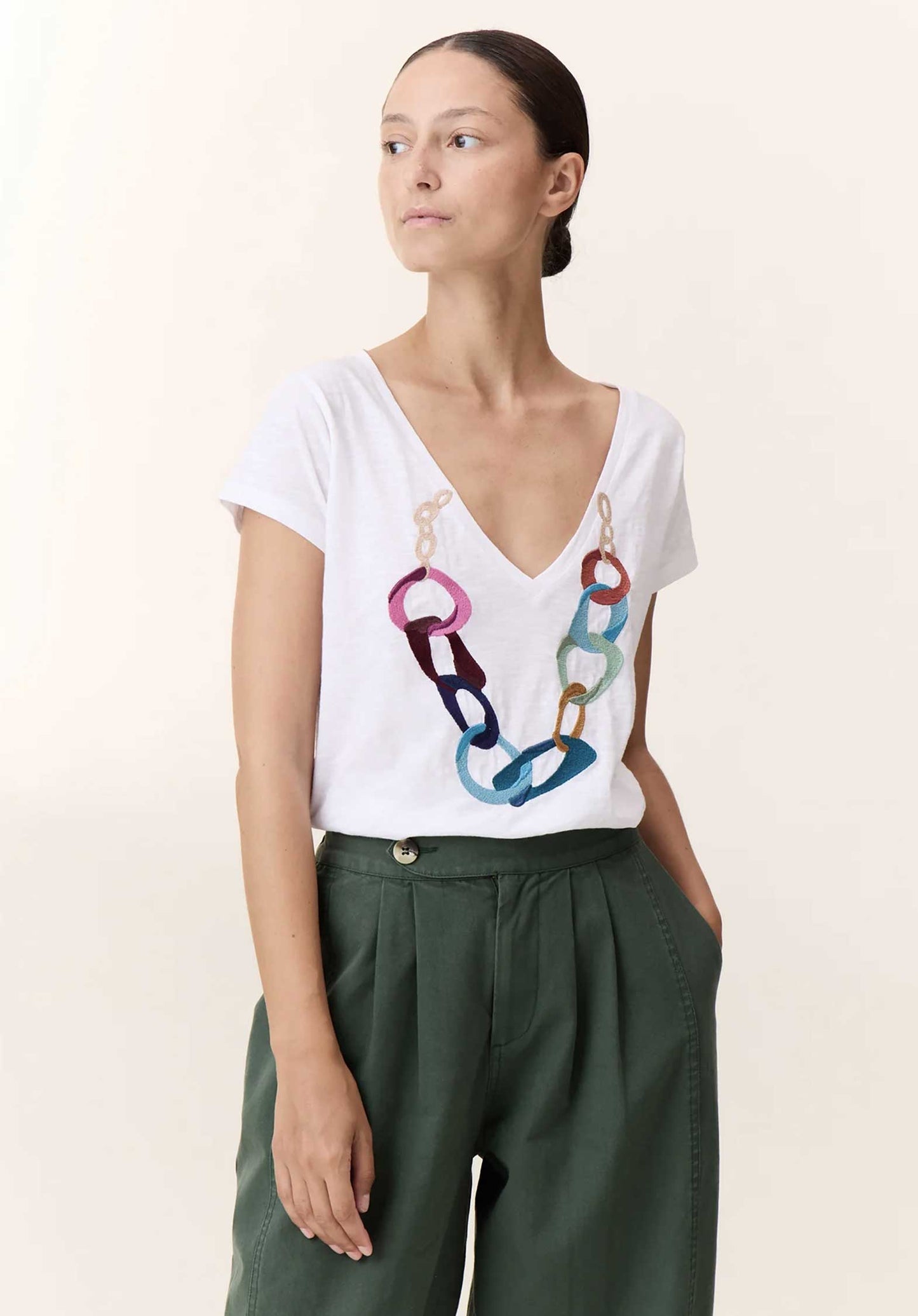 Tshirt Tonton Jc03 Seve White