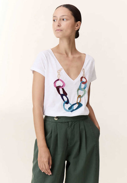 Tshirt Tonton Jc03 Seve White