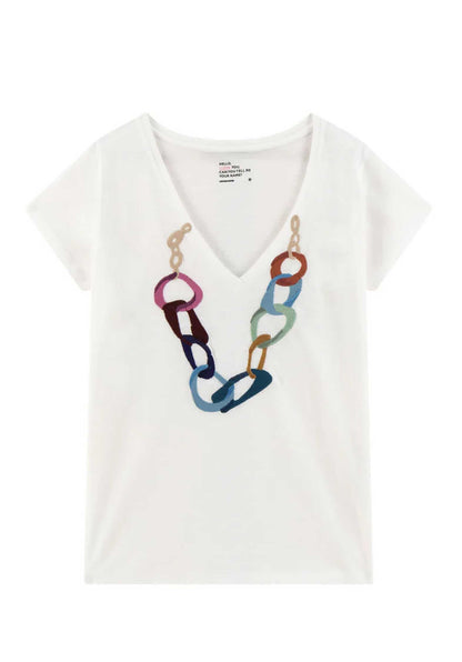 Tshirt Tonton Jc03 Seve White