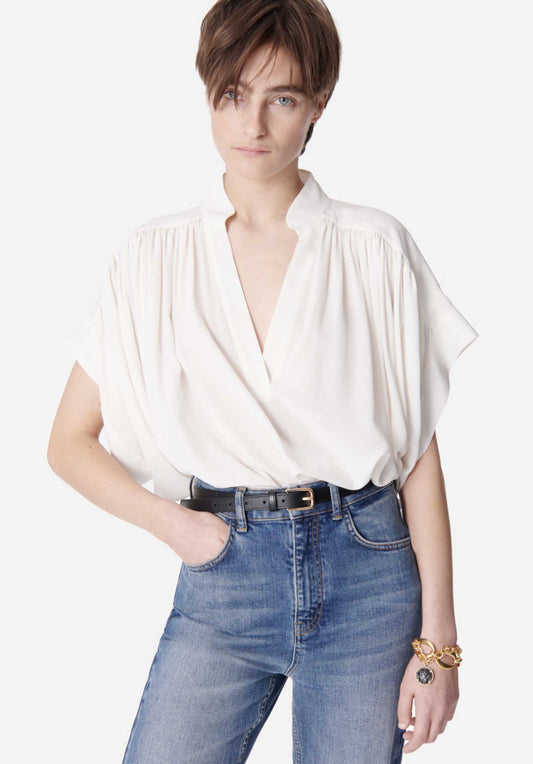 Blouse 5hva01-v09005 Blanc