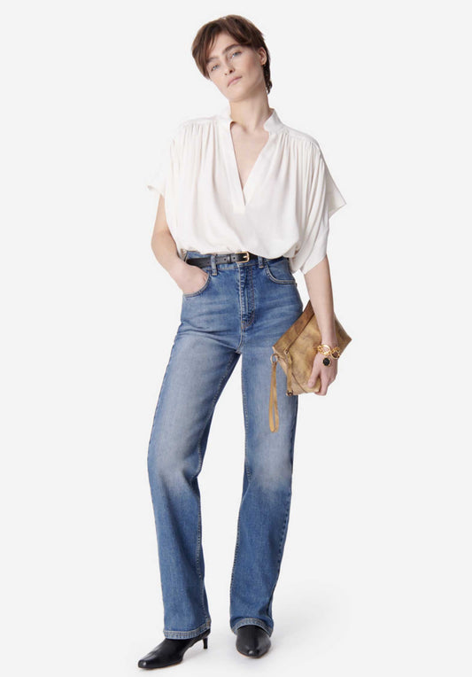 Blouse 5hva01-v09005 Blanc