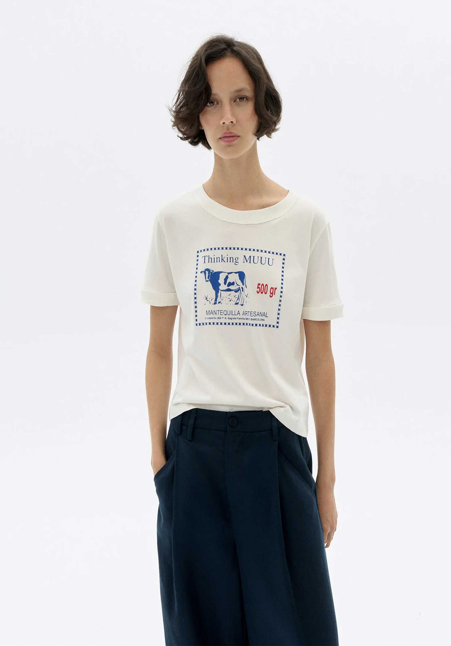 Tshirt Zowi R Mantega White