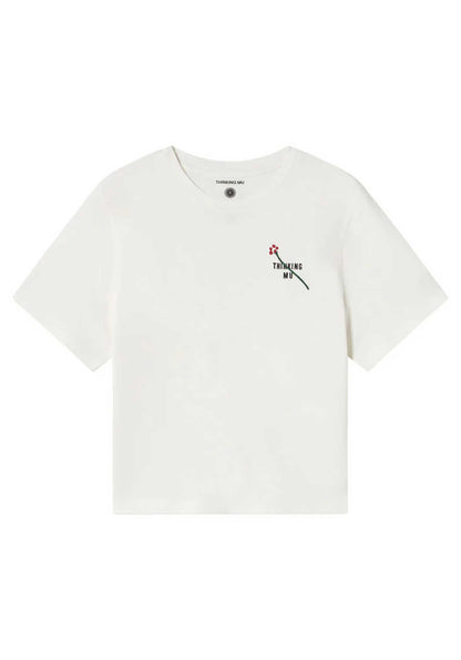 Tshirt Lucia Flor Tm White