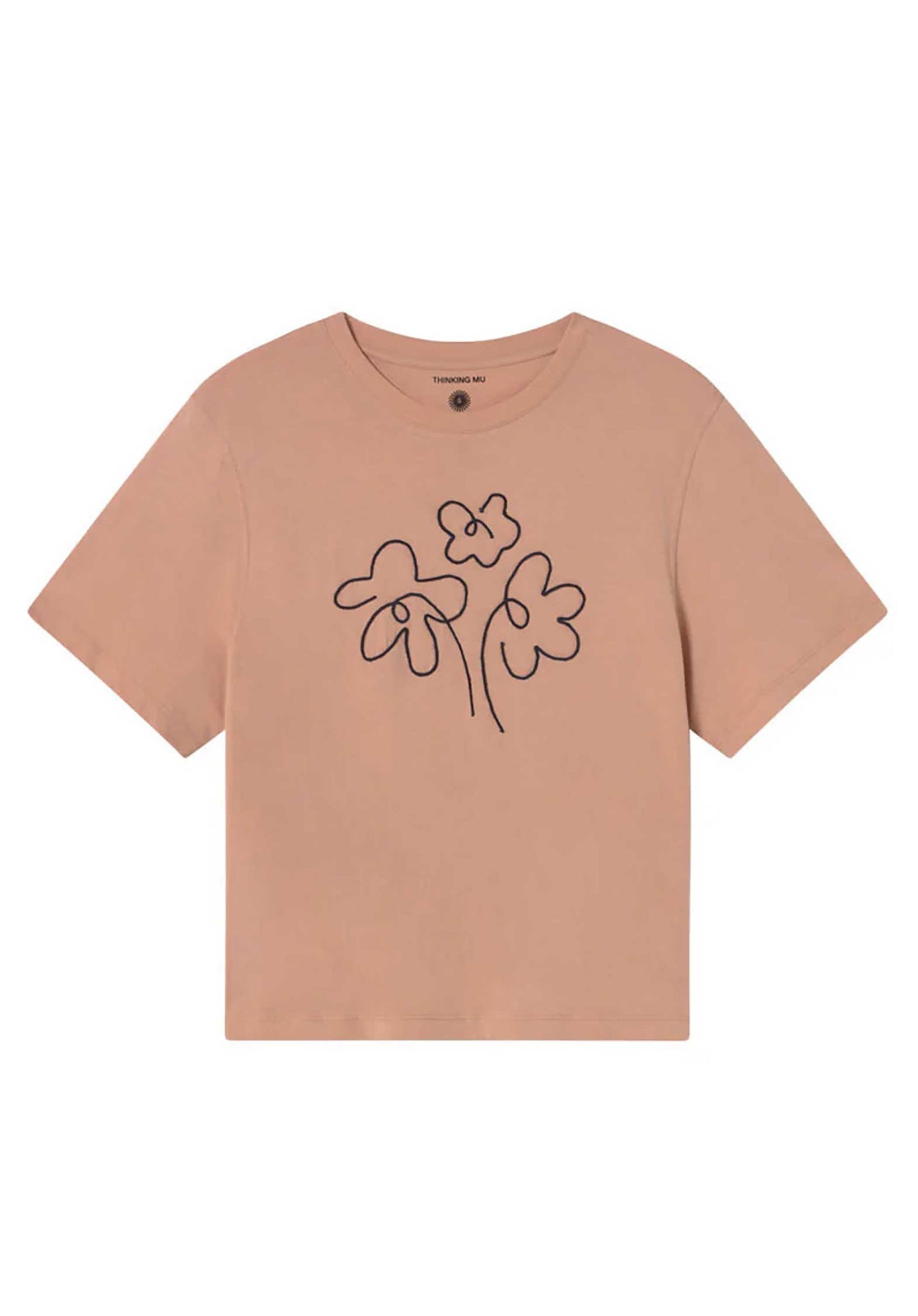 Tshirt Lucia Flower Ro Pink