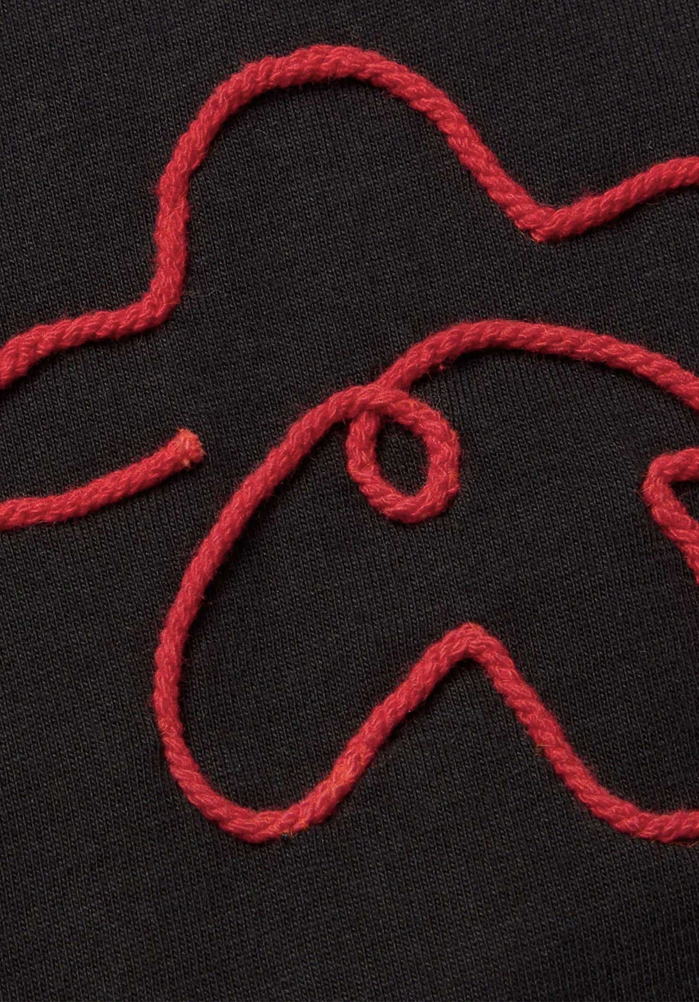 Tshirt Volta Flower Cor Black