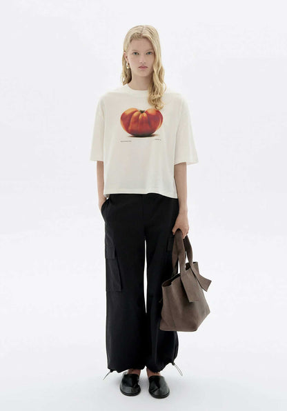 Tshirt Lena Tomaquet White