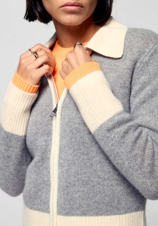 Jacket Permwpg01794 Gris-Chine-Fonce-F