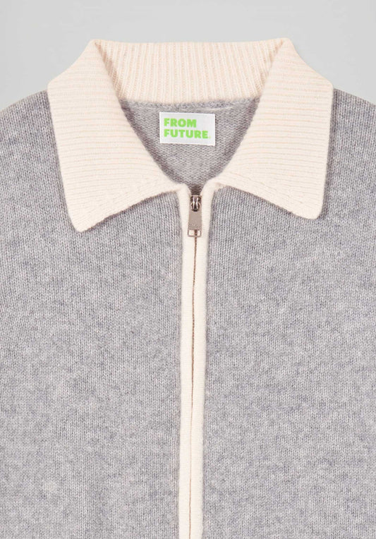 Jacket Permwpg01794 Gris-Chine-Fonce-F